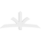Ekena Millwork Davenport Architectural Grade PVC Gable Bracket, 84"W x 35"H x 4"D x 6"F, 10/12 Pitch GBP084X35X0406DAV00 - alternate 4